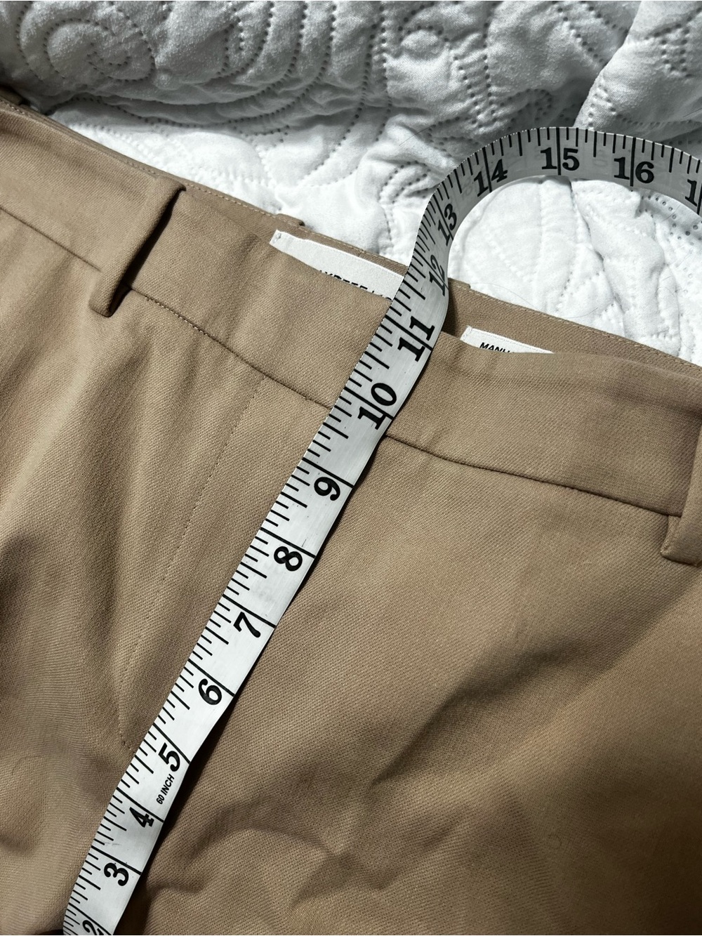 Lafayette 148 New York Manhattan Skinny
Ankle Pant 10 Tan Khaki - Picture 5 of 15